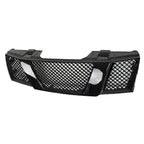 Front Grill For 2005-2008 Nissan Navara Frontier D40 Gloss Black Grill