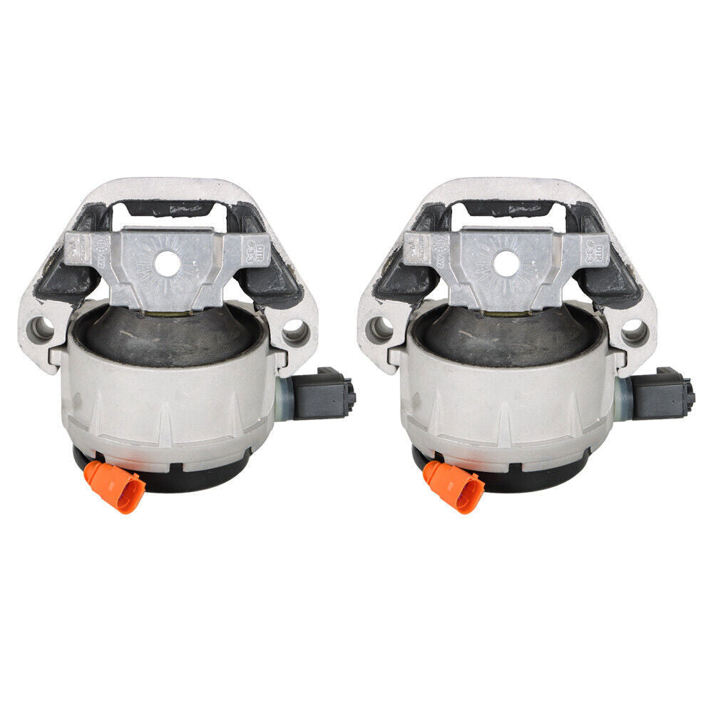 Left+Right Engine Mounts For Audi A6 A7 3.0L V6 A/T Quattro 3.0L 2012 2013-2018