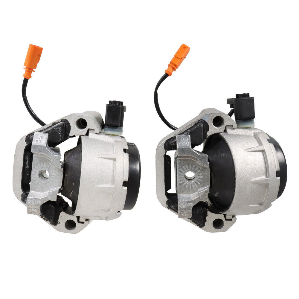 Left+Right Engine Mounts For Audi A6 A7 3.0L V6 A/T Quattro 3.0L 2012 2013-2018