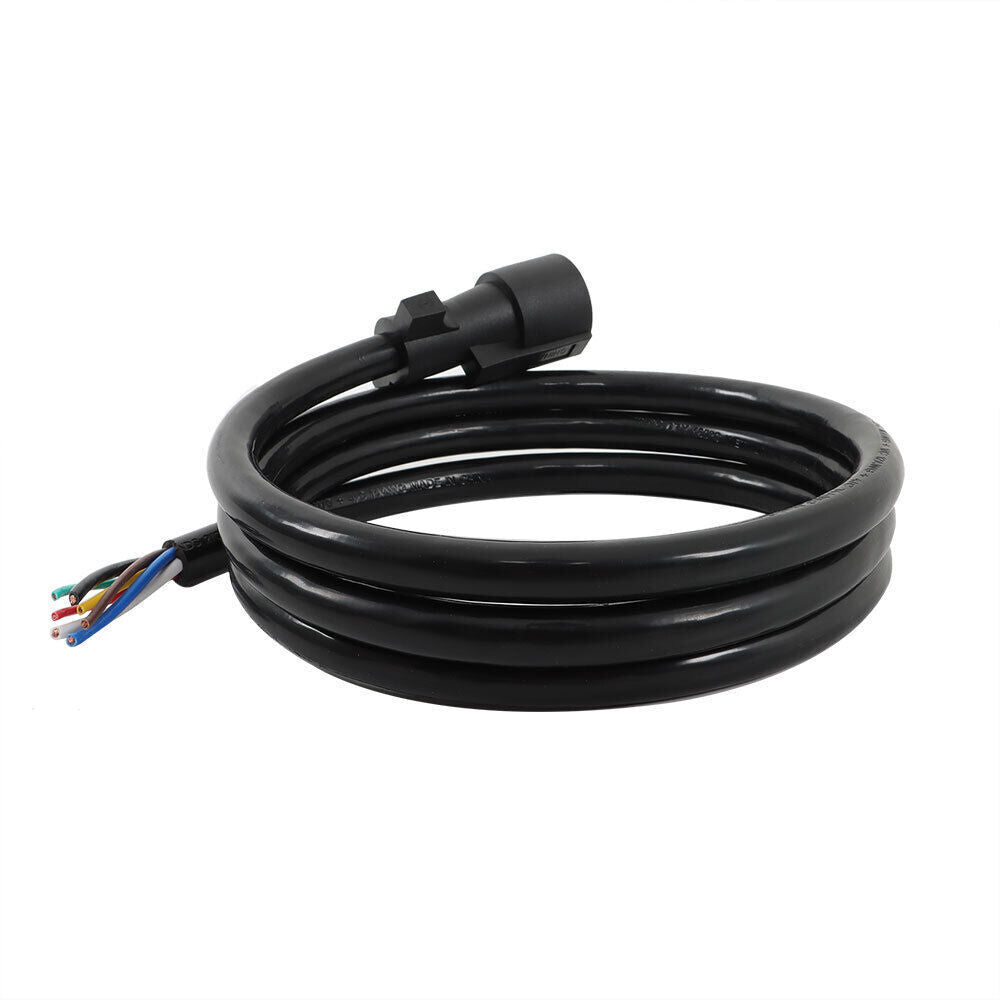 7-Pin Trailer Plug Cord Wire Cable 7 ft 7 Prong Trailer Light Wiring Connector