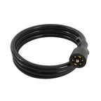 7-Pin Trailer Plug Cord Wire Cable 7 ft 7 Prong Trailer Light Wiring Connector