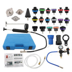 28pcs Radiator Pressure Tester & Cooling System Vacuum Type Purge Kit