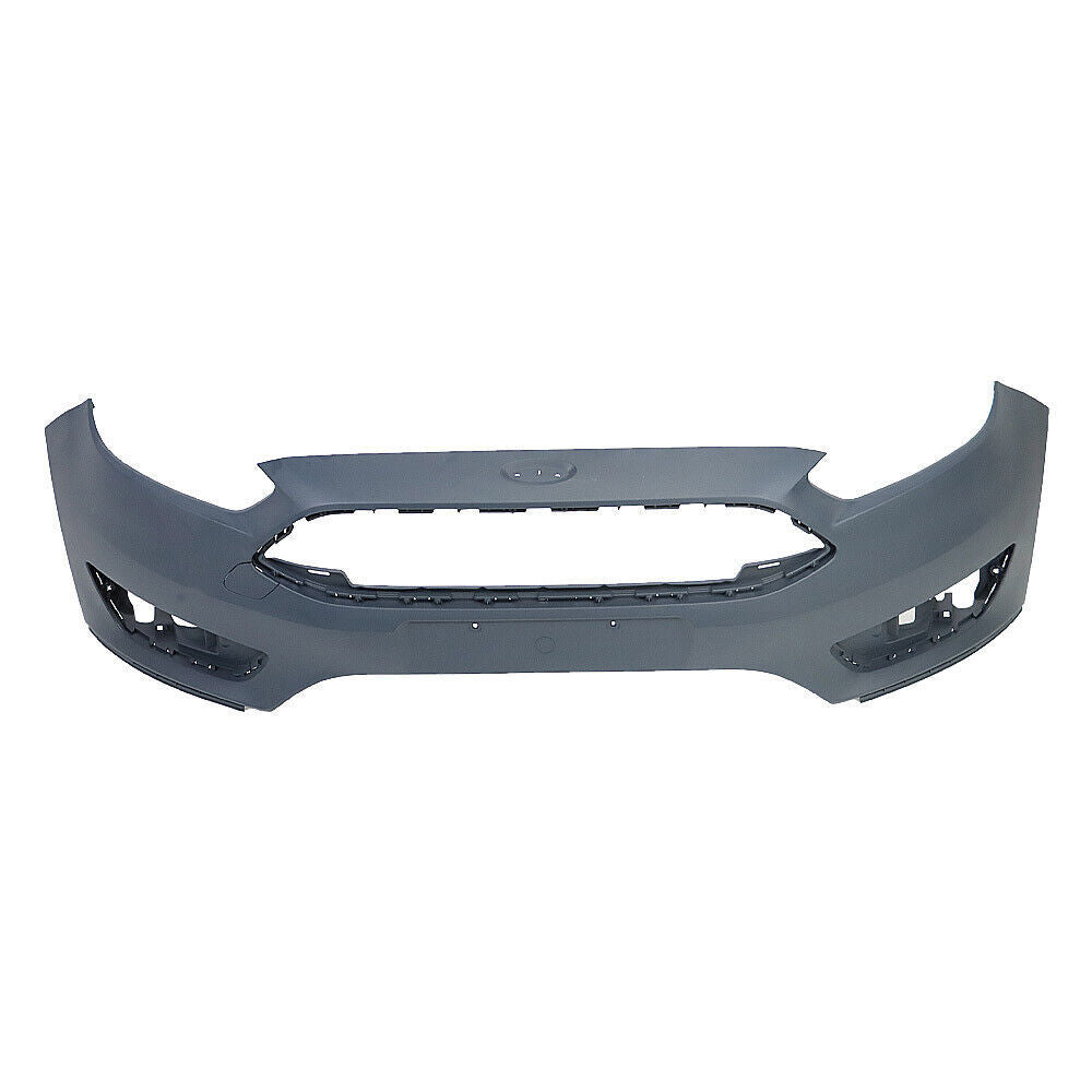 Front Bumper Cover&Upper Grille w/ Fog Light For 2015-2018 Ford Focus