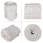 5850Lbs 1/2"×150' Double Braid Polyester Arborist Bull Rope Pulling Rigging Line