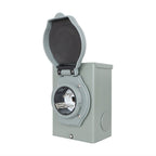 50Amp 3 Prong Generator Power Inlet Box NEMA SS2-50P Weatherproof 250V