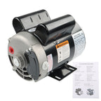3.7HP 3450RPM Electric Motor Compressor Duty 56Frame 1 Phase 5/8" Shaft 230V New