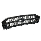 Front Upper Bumper Grill Grille For 2021-2023 Ford F-150 Silver&Chrome
