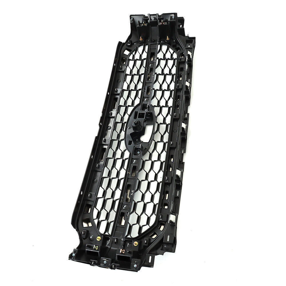 Front Upper Bumper Grill Grille For 2021-2023 Ford F-150 Silver&Chrome