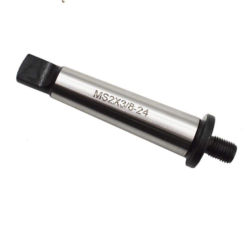2MT Shank To 3/8"-24 Threaded Drill Chuck Arbor Morse Taper MT2 Adapter Hardened