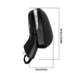 Right Side View Mirror For 2015-2017 Ford Fusion With FS7Z17682DA-PFM