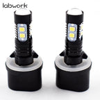 2x 880 899 100W 6000K White LED Projector Fog Lights Bulbs High Power