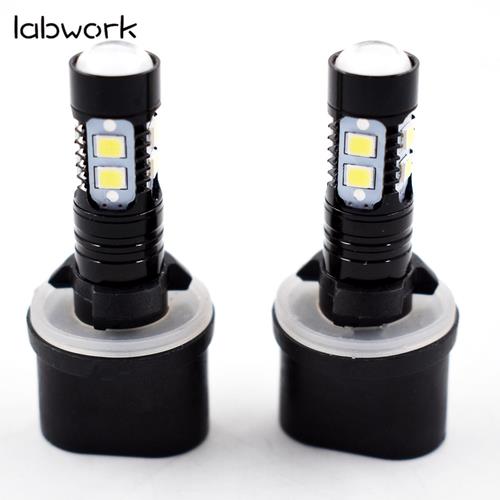 2x 880 899 100W 6000K White LED Projector Fog Lights Bulbs High Power