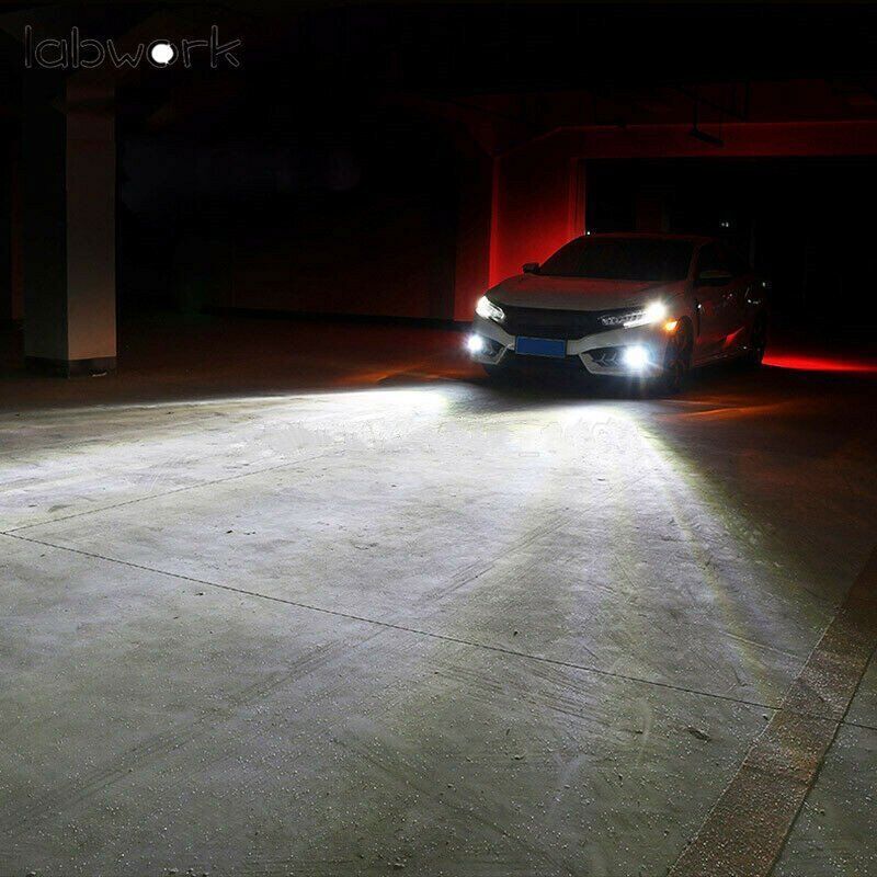 2x 880 899 100W 6000K White LED Projector Fog Lights Bulbs High Power