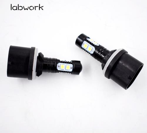 2x 880 899 100W 6000K White LED Projector Fog Lights Bulbs High Power