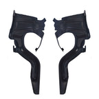 Hood Hinge Right & Left Pair Set Black For 2014 - 2019 Nissan Rogue