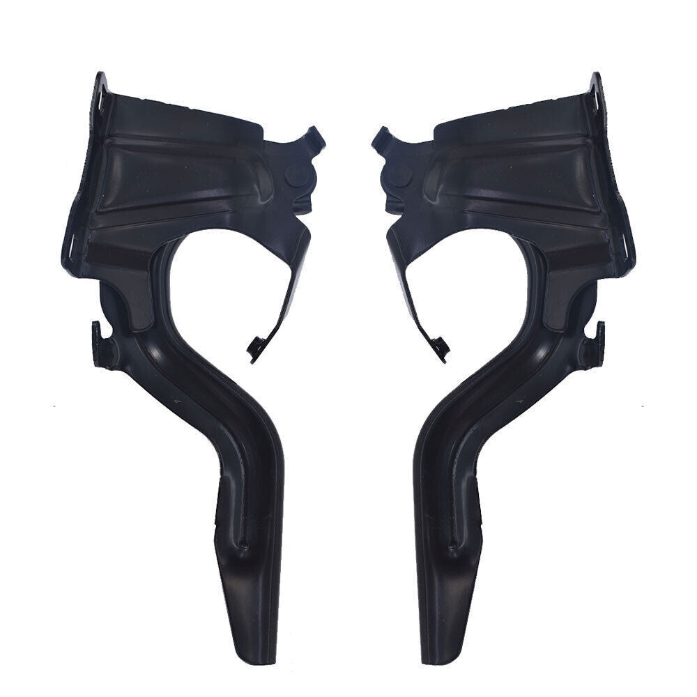 Hood Hinge Right & Left Pair Set Black For 2014 - 2019 Nissan Rogue