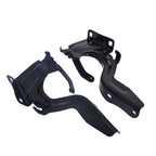 Hood Hinge Right & Left Pair Set Black For 2014 - 2019 Nissan Rogue