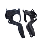 Hood Hinge Right & Left Pair Set Black For 2014 - 2019 Nissan Rogue