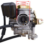 GY6 50cc 100cc 19mm Big Bore  Carb Carburetor 139QMB 139QMA Scooter Moped ATV