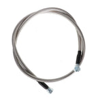 52" Length SS Braided Transmission Cooler Hoses For TH350 700R4 TH400