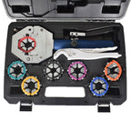 With 7 Dies Hydraulic Clamp A/C Set IG-71500 Crimping Tool A/C Hose Crimper New