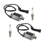 2 x Ignition Coil & Spark Plug For Suzuki S83 Intruder VL1500 VS1400 1987-2004