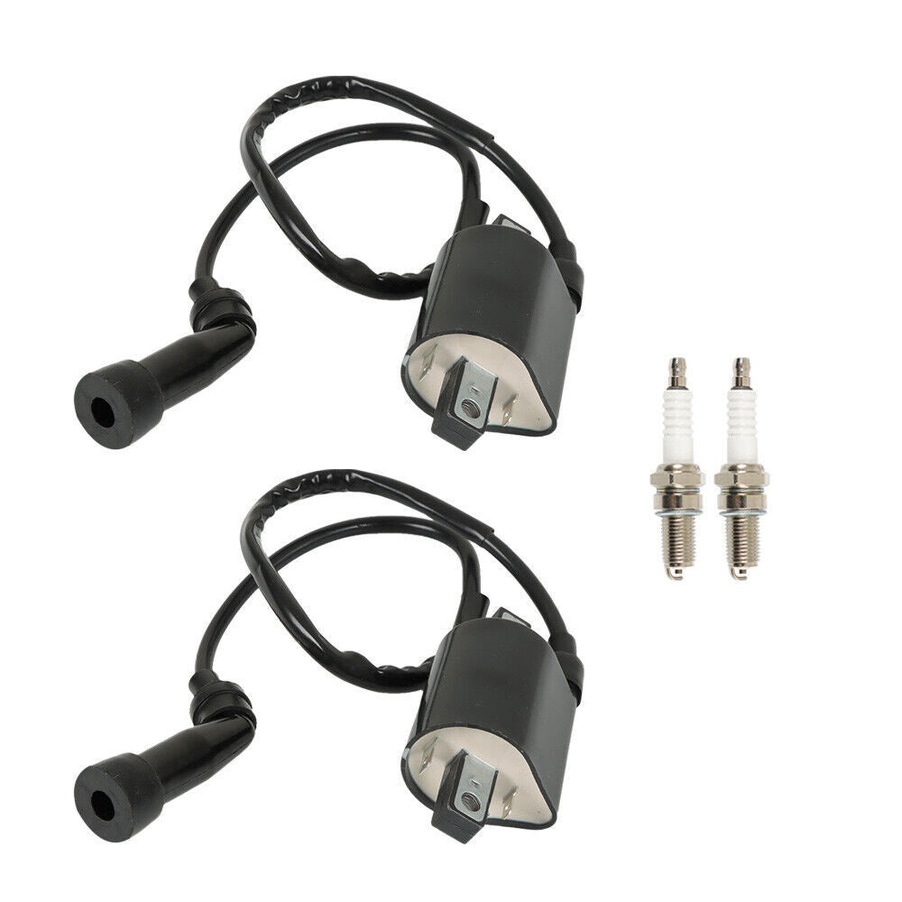 2 x Ignition Coil & Spark Plug For Suzuki S83 Intruder VL1500 VS1400 1987-2004