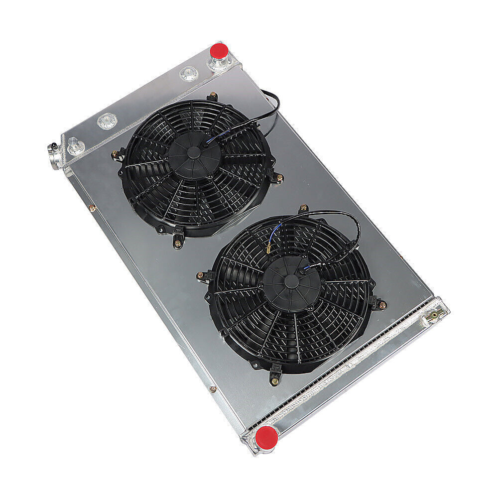 3 Row Aluminum Radiator+Shroud Fan For 1978-1981 Chevy Camaro Malibu