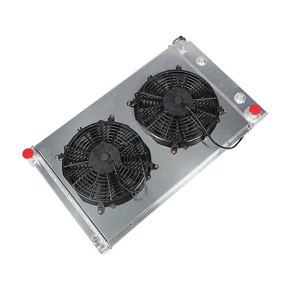 3 Row Aluminum Radiator+Shroud Fan For 1978-1981 Chevy Camaro Malibu