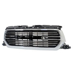 Front Bumper Chrome Grille For 2019 2020 2021 2022 Dodge Ram 1500