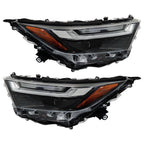 Left+Right Headlight For 2022-2023 Toyota Rav4 Full LED Chrome Projector