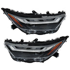 Left+Right Headlight For 2022-2023 Toyota Rav4 Full LED Chrome Projector