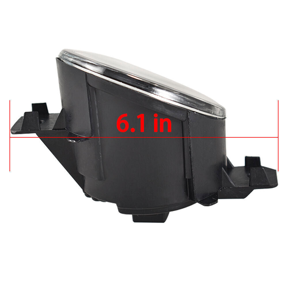 Fog Lights Kit For 2013-2015 Nissan Altima Sedan 4Dr Switch Clear