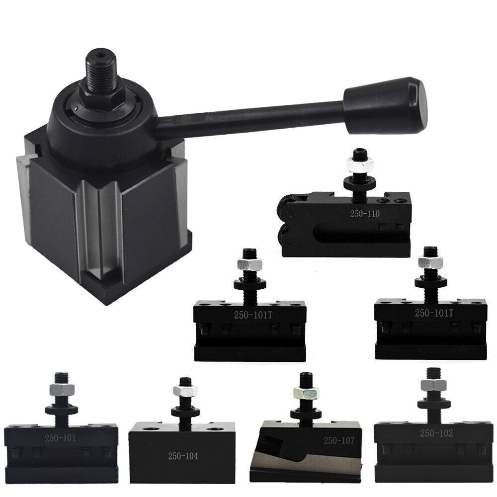 AXA 250-111 Size Wedge Type Tool Post Holder Up To 12" Swing Lathe Quick Change