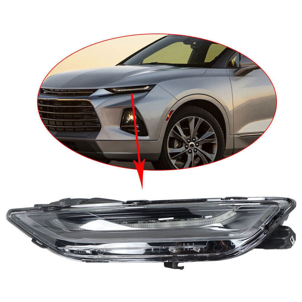 Left Headlight For 2019-2021 Chevrolet Blazer LED DRL Factory Headlamp