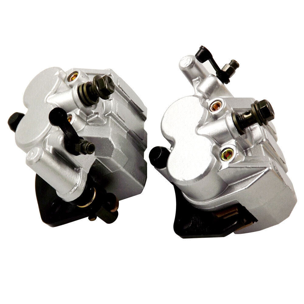 Front Left Right Brake Caliper W/Pads for Yamaha Rhino 660 YXR660 4X4 2004-2007