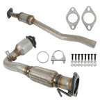 Front Rear Pair Catalytic Converter For 2010-2014 Chevy Equinox 2.4L l4