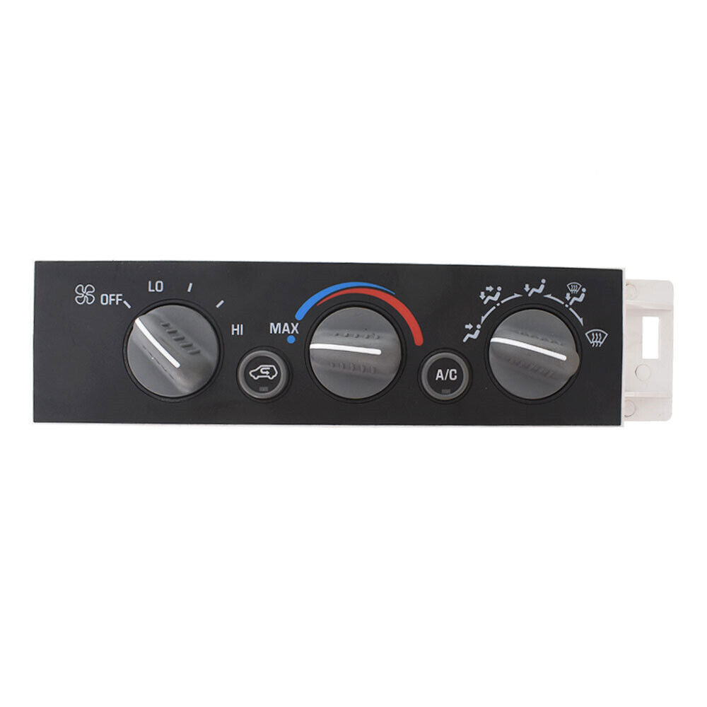 AC Heater Control Panel For Chevy GMC C2500 w/o Rear Window Defogger
