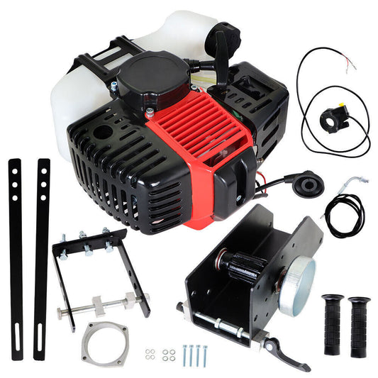 43cc 2-stroke Bicycle Rear Friction Gasoline Engine Bike Motorized Engine