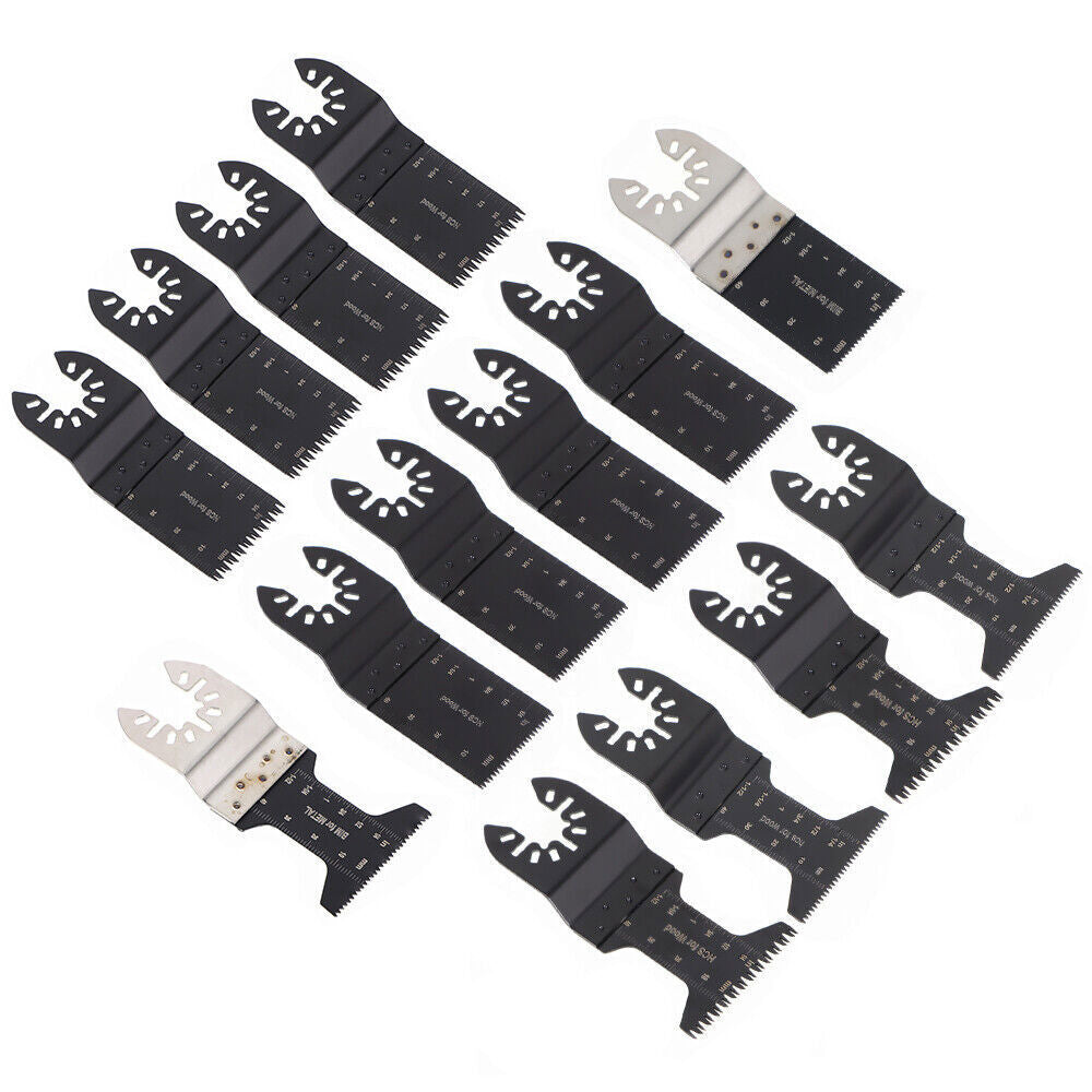 New Oscillating Multi Tool Saw Blade For Multimaster BOSCH Dremel Makita 14Pcs