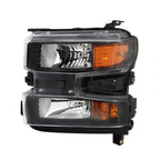 Left Headlight For 2019-2021 Chevy Silverado 1500 Halogen Driver Side