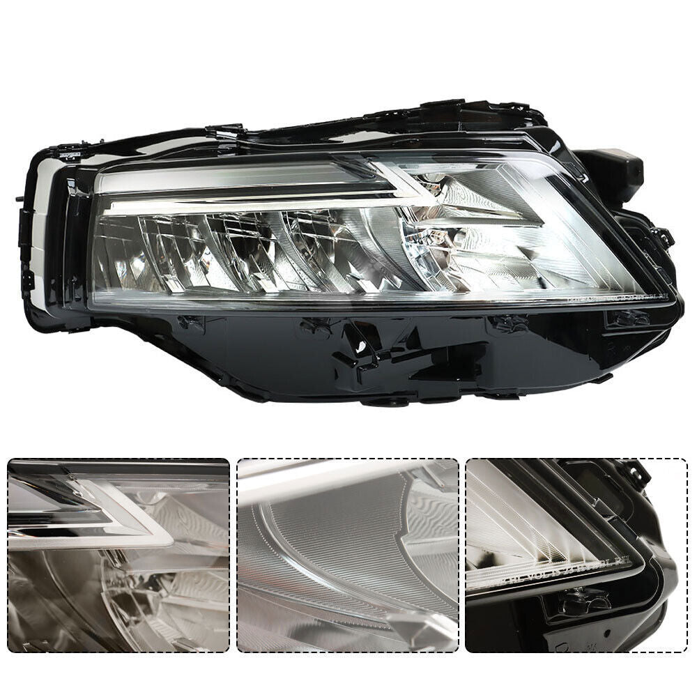 Right Headlight Fit For 2021-2023 Nissan Rogue SL/SV LED Chrome Headlamp
