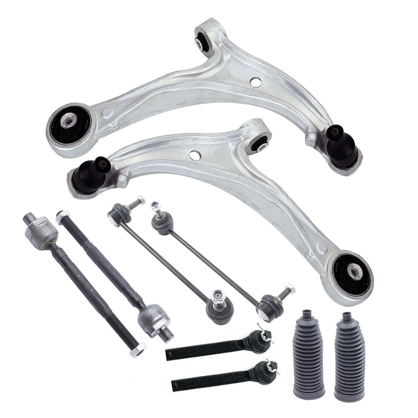 Front Lower Aluminum Control Arm Suspension Kit For 05-10 Honda Odyssey