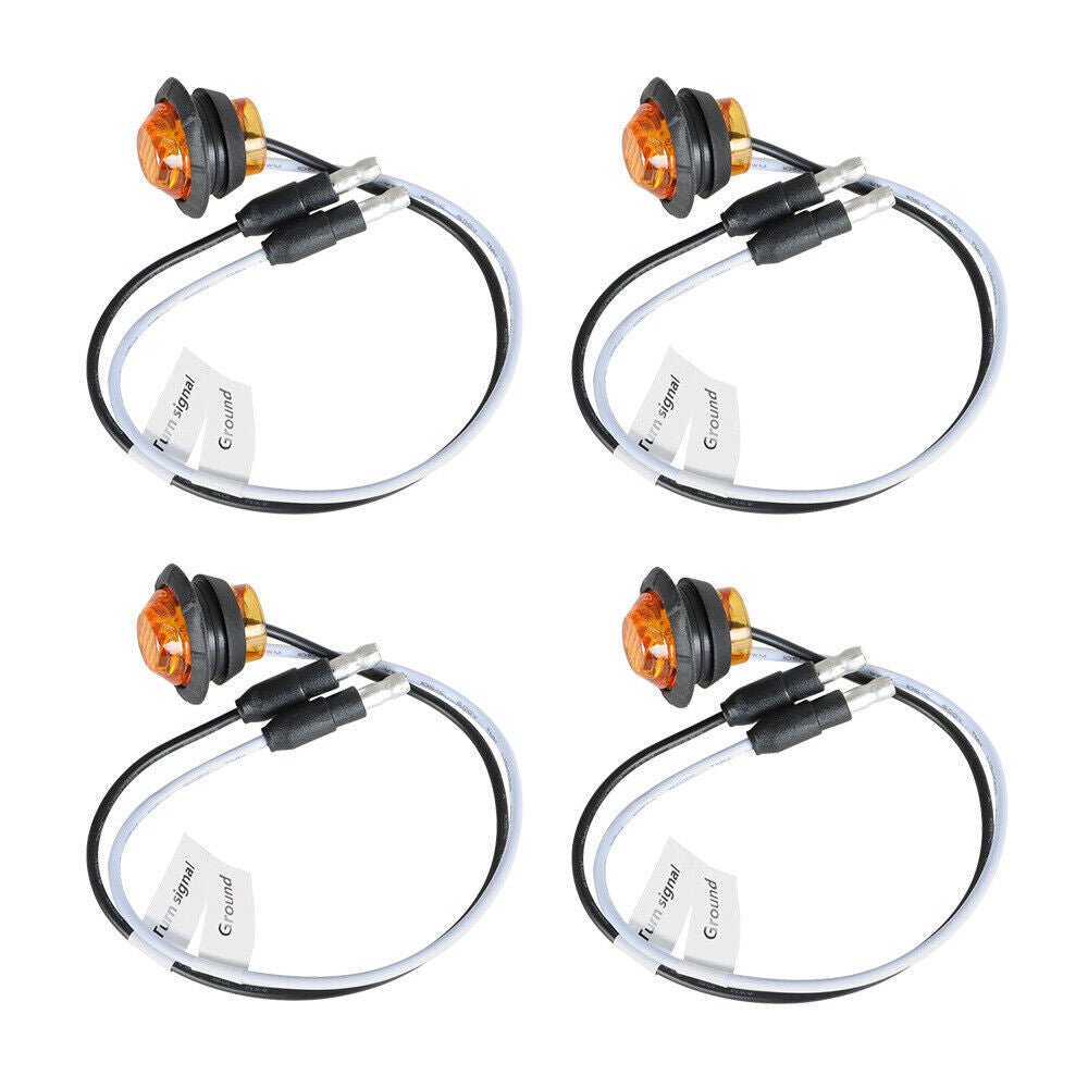 For John Deere Gator TE Pug & Play LED Turn Signal Light Kit w/Horn 2005-2015