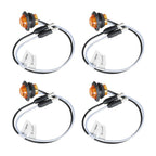 For John Deere Gator TE Pug & Play LED Turn Signal Light Kit w/Horn 2005-2015