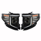 Left+Right LED Headlight For 2022-2024 GMC Sierra 1500 AT4|AT4X Headlamp