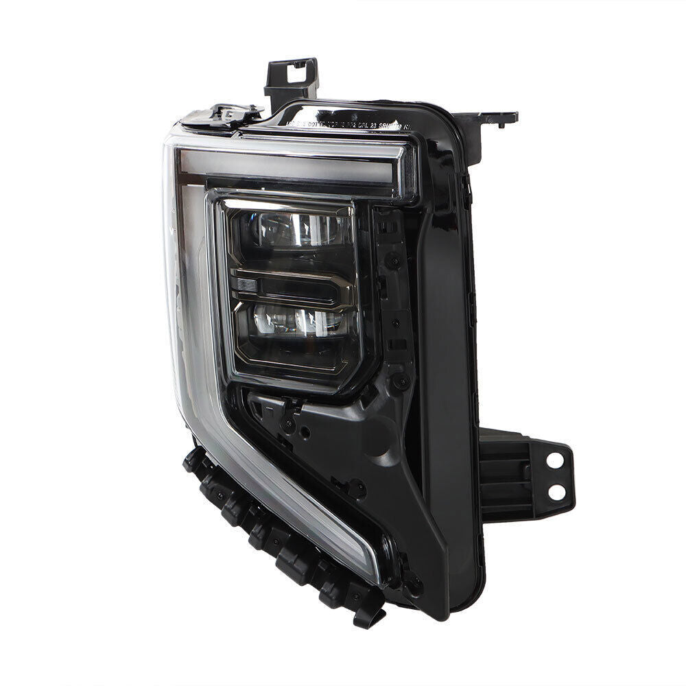 Left+Right LED Headlight For 2022-2024 GMC Sierra 1500 AT4|AT4X Headlamp