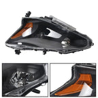 Right+Left Headlight For 2013-2015 Altima Nissan Sedan Black Housing