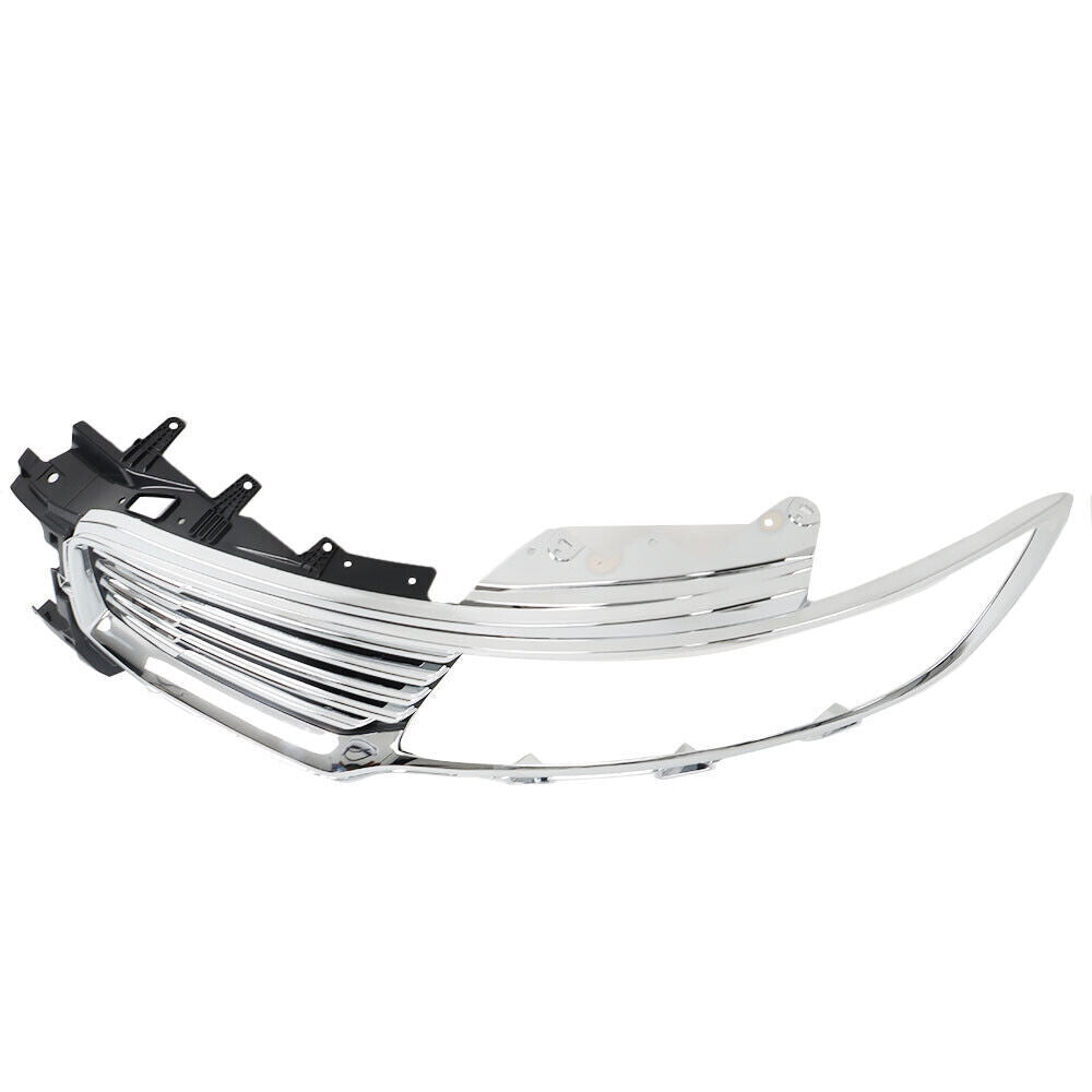 Front Grille Grill Assembly Chrome For 2016-2018 Lincoln MKX Left Side