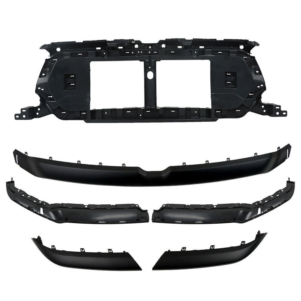 Grille Base Bracket Support&Upper Grille Molding For 2019-2022 Ram 1500